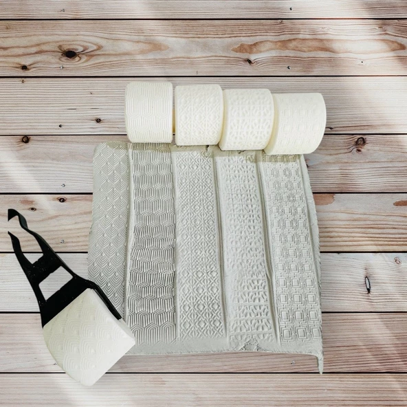 merdane,5 li merdane,hamur şekillendirici - 2