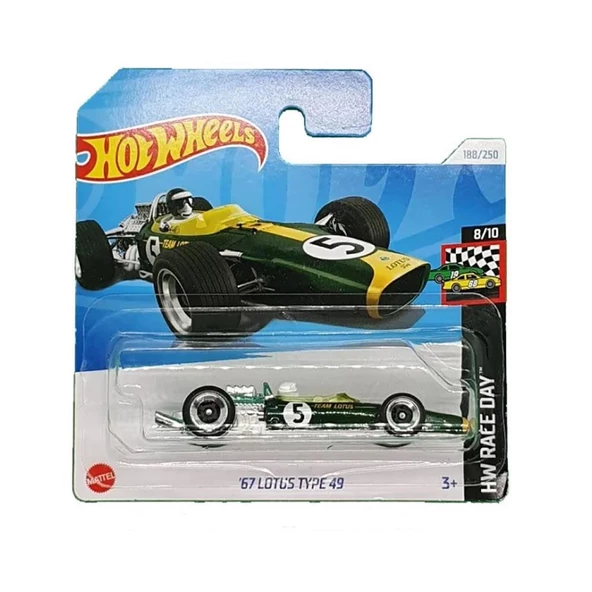 Hot Wheels Tekli Arabalar 67 Lotus Type 49 HRY76