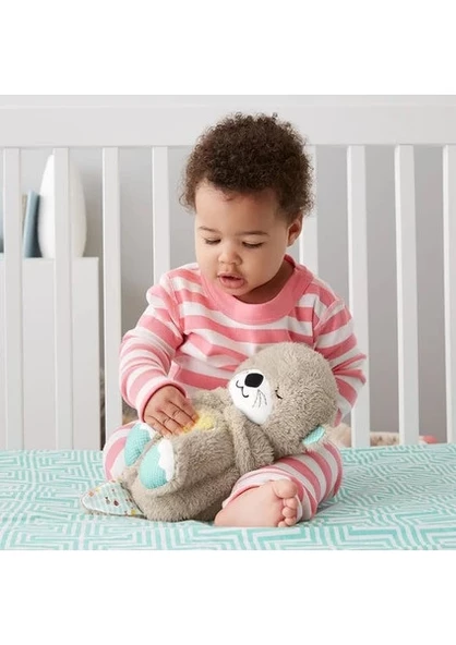 Fisher Price Uyku ve Oyun Arkadaşı Su Samuru FXC66 - 9