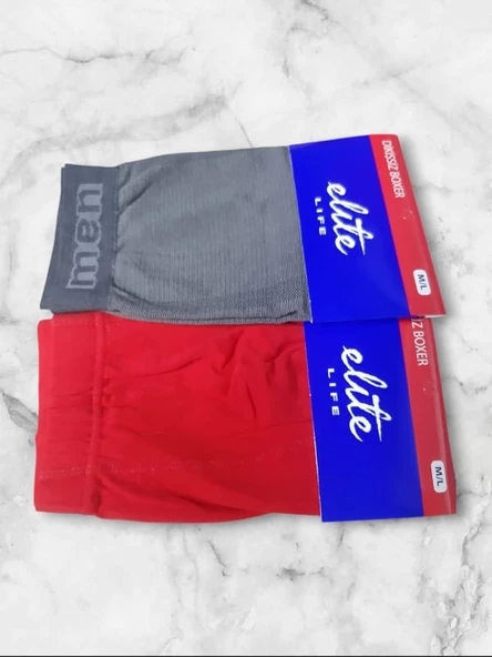 elite life M-L beden KARIŞIK RENKLİ boxer
