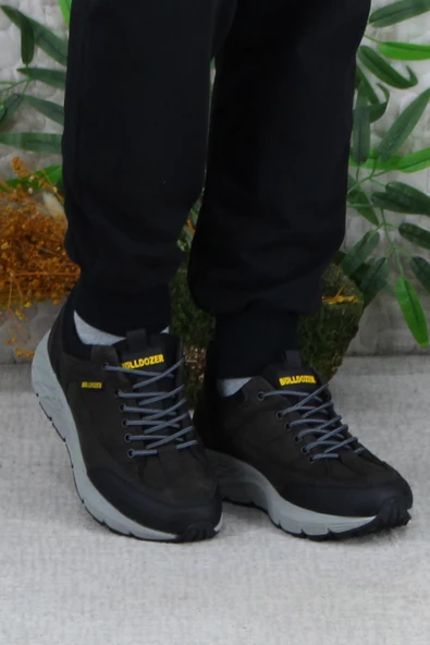 Bulldozer 250069 Antrasit Nubuk Orijinal Ürün Kauçuk Taban Erkek Ayakkabı - Resim 2