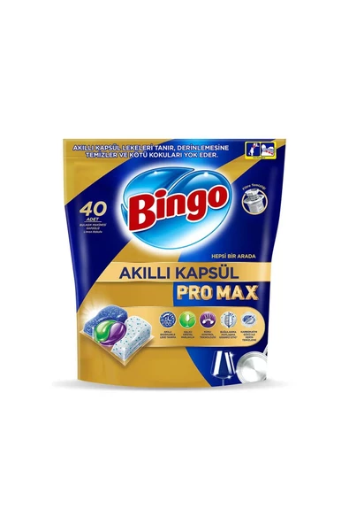 Akıllı Kapsül Pro Max Bulaşık Makinesi Tableti 40'lı x 3 Adet (120 Kapsül) - 4
