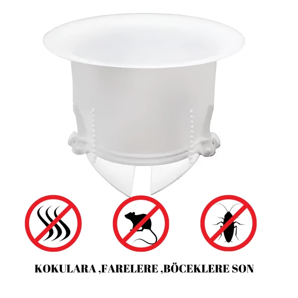 4 Adet Koku Önleyici Wc-matik Sessiz Wc Tuvalet Kapağı Haşere-fare Önleyici Tuvalet Kapağı - 2