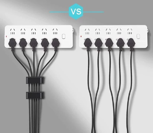 Yapışkanlı Kablo Düzenleyici Klips 4lü Set - 5