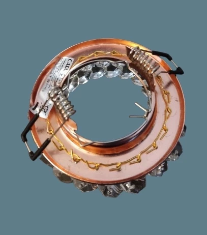 CATA Papatya Dekoratif Cam Spot Yuvarlak Kristal Gold GU10 (Duy Ampul Hariç) - 5