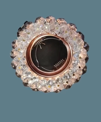 CATA Papatya Dekoratif Cam Spot Yuvarlak Kristal Gold GU10 (Duy Ampul Hariç) - 3