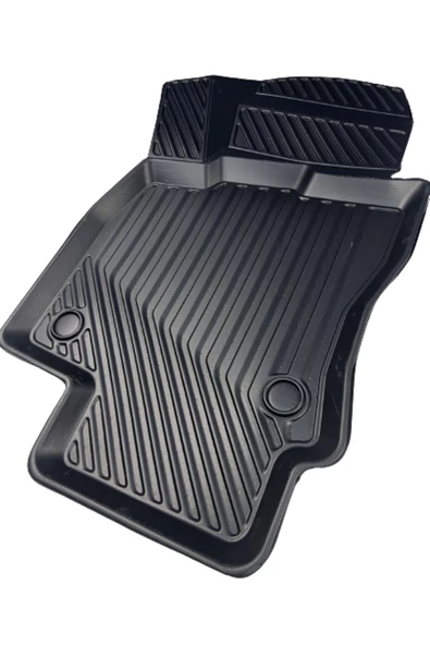 Black Gold Renault Clio 4 3D Havuzlu Paspas Hatchback 2012-2019 + Bagaj Havuzu İkili Set - 4