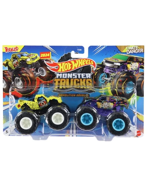 Hot Wheels Monster Trucks 2024 Totaled ve Crate Danger HWN57