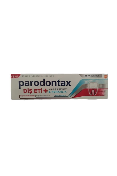 Parodontax Diş Eti Hassasiyet Ferahlık Beyazlatıcı Diş Macunu 75 ml