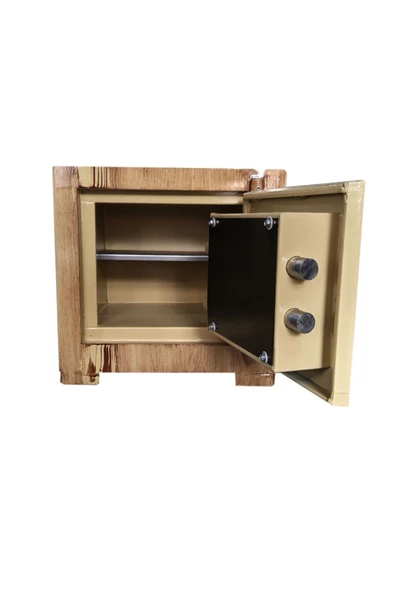 Çelik Para Kasası 40 Cm Eskitme Anahtarlı - 3