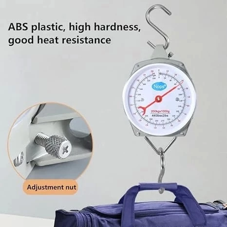100 Kg Kapasiteli Askılı Terazi - Dayanıklı, Net Kadranlı, Çift Ölçü Birimli, Endüstriyel Ve Dış Mekan Uyumlu - 4