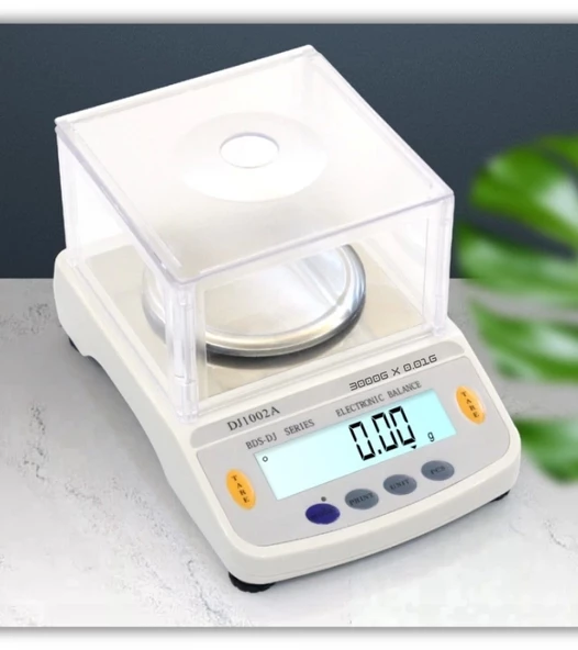 Dj602a Kefeli Hassas Terazi 3000 G Kapasiteli, 0.01 G Hassasiyetle Profesyonel Ölçüm - 5