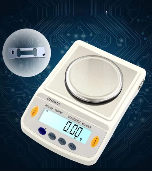 Dj602a Kefeli Hassas Terazi 3000 G Kapasiteli, 0.01 G Hassasiyetle Profesyonel Ölçüm - 3