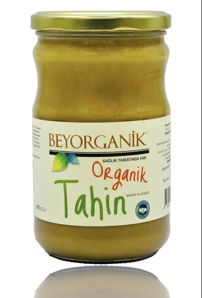 Organik Tahin 600gr Yerli Susam ( + 8 Ay)