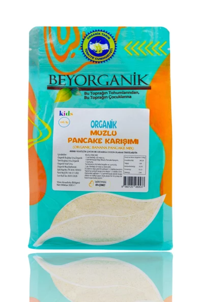 Organik Muzlu Pankek Karışımı 300 gr - 2