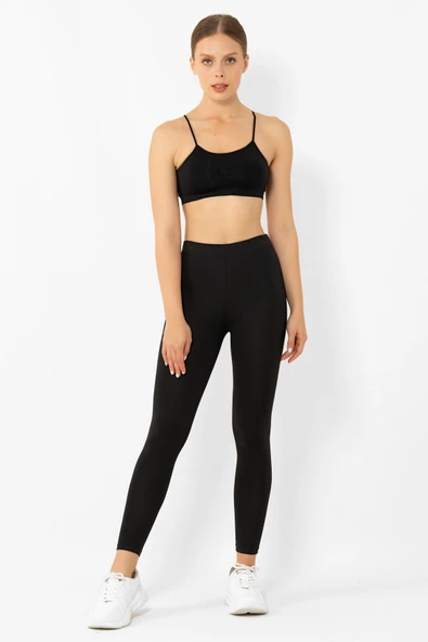 Miorre Yüksek Bel, Modal+Saf Doğal Pamuk Yumuşak Konforlu Tayt - 7