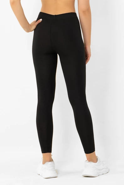 Miorre Yüksek Bel, Modal+Saf Doğal Pamuk Yumuşak Konforlu Tayt - 5