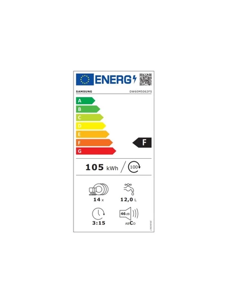 Samsung DW60M5062FS 6 Programlı Bulaşık Makinesi - 4