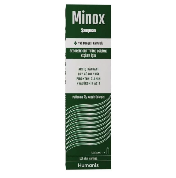Minox Şampuan Seboreik Cilt Tipine Eğilimli 300ml