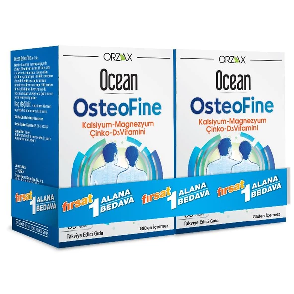 Ocean Osteofine 60 Tablet 2Li (120 Tablet)