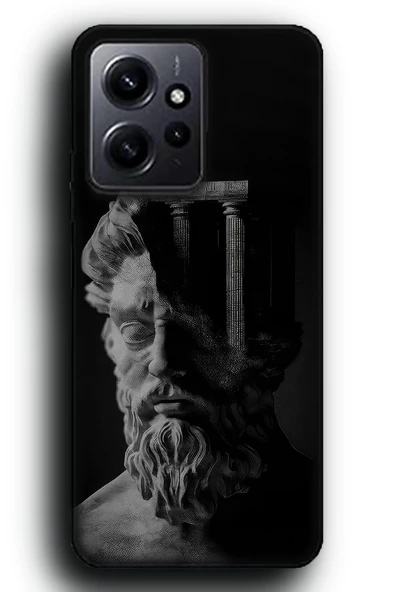 Redmi Note 12 4G Uyumlu Lansman Telefon Kılıfı "Stoik Erkek Marcus Aurelius Filozof Plato"