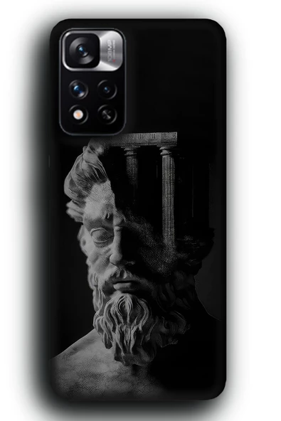 Redmi Note 11 Pro Plus 5G Uyumlu Lansman Telefon Kılıfı "Stoik Erkek Marcus Aurelius Filozof Plato"