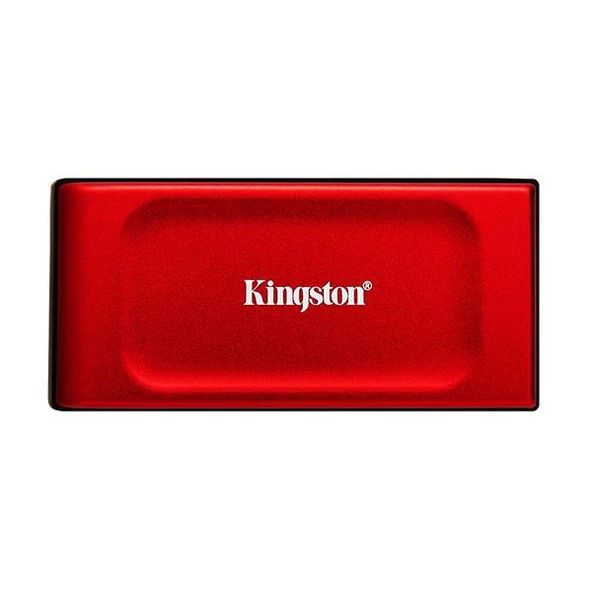 Kingston XS1000 1TB USB 3.2 Gen 2 Mini Kırmızı Taşınabilir SSD - 3