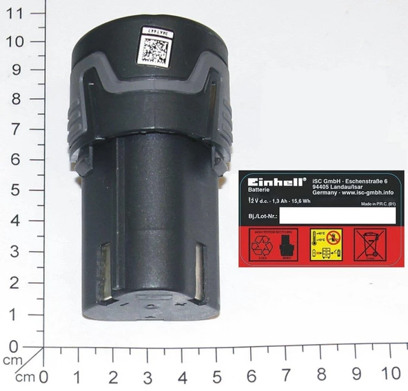 Einhell Akü 12V 1.3 AH 4511356 - 2