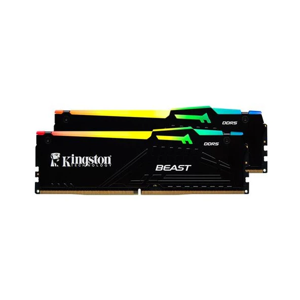 Kingston Beast RGB Expo 32GB DDR5 6400MHz CL32 Masaüstü Performans Ram Kit (2x16GB) - 3