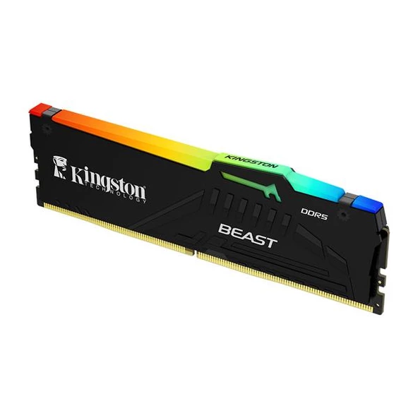 Kingston Beast RGB Expo 32GB DDR5 5600MHz CL36 Masaüstü Performans Ram