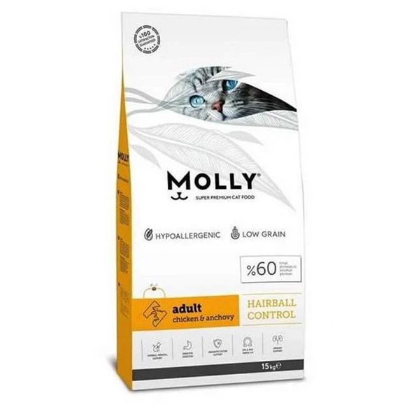 Molly Tavuklu Yetişkin Kedi Maması 15 Kg