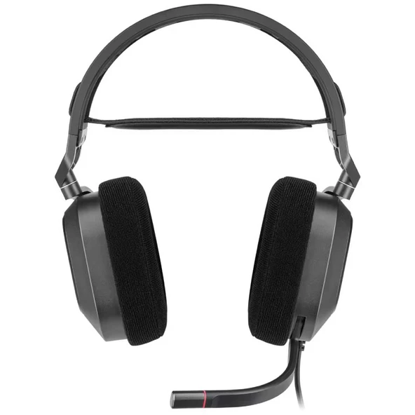 CORSAIR CA-9011237-EU HS80 USB Dolby Audio RGB 7.1 Surround Siyah Kablolu Gaming Kulaklık - Resim 3