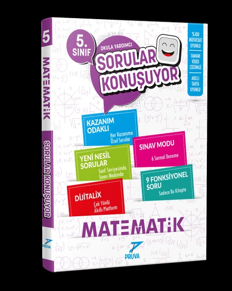 PRUVA AKADEMİ YAYINCILIK 5.SINF MATEMATİK SORULAR KONUŞUYOR