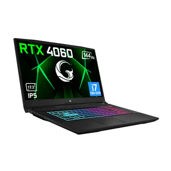 Game Garaj Slayer3 7XL-4060 V2 C1 Intel Core i7 13700H 16GB RAM 1TB SSD RTX4060 17.3" FHD 144Hz IPS FreeDOS Dizüstü Bilgisayar + Çanta - 2