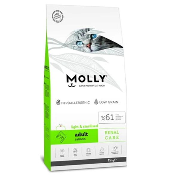 Molly Somonlu Kısır Kedi Maması 2 Kg