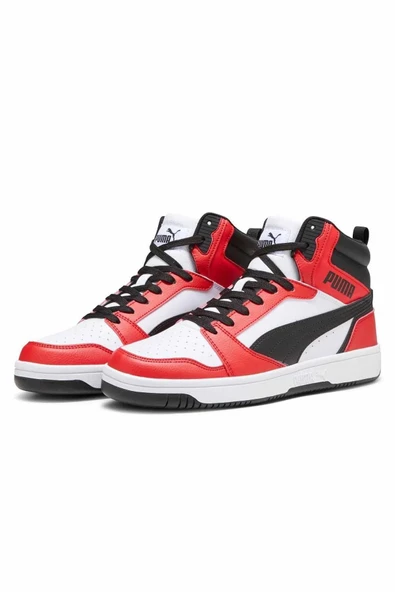 Erkek Spor Ayakkabı Rebound MId B-6 Unisex Günlük Spor Ayakkabı 392326-04-1 Çok Renkli - Resim 4