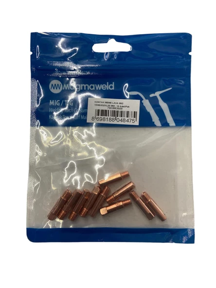 Magmawekd Kontak meme M6 0,80 mm L25 LAVA MIG 10 Adet/Pak - 2