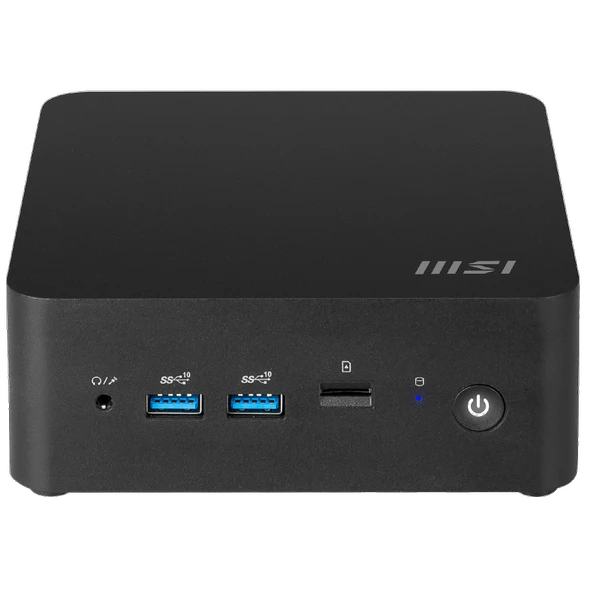 MSI CUBI NUC 1M-002EU CORE 5 120U 8GB DDR5 512GBB SSD W11PRO SIYAH MINI DT PC
