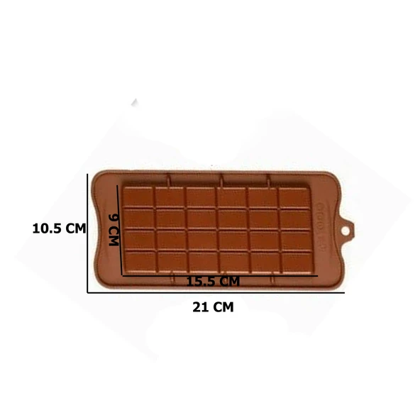 Tablet Silikon Çikolata Kalıbı Mini 10.5X21 CM BT2373 - 3