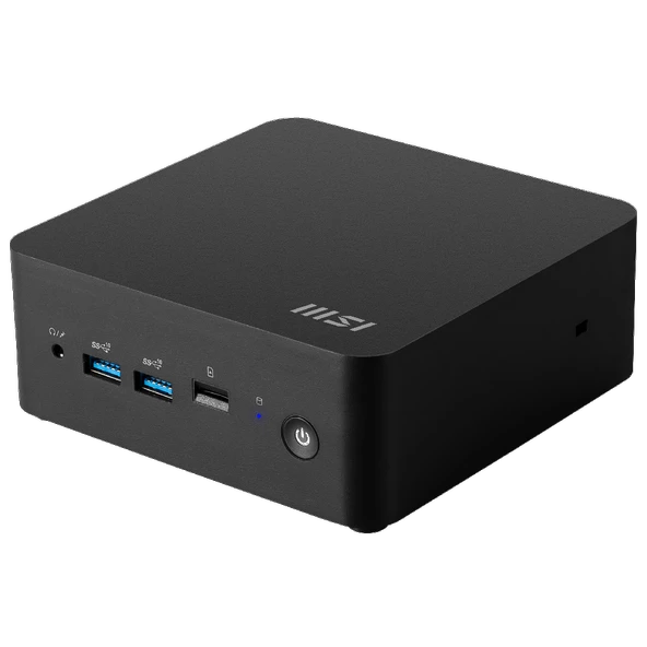 MSI CUBI NUC 1M-003EU CORE 3 100U 8GB DDR5 512GBB SSD W11PRO SIYAH MINI DT PC - 3