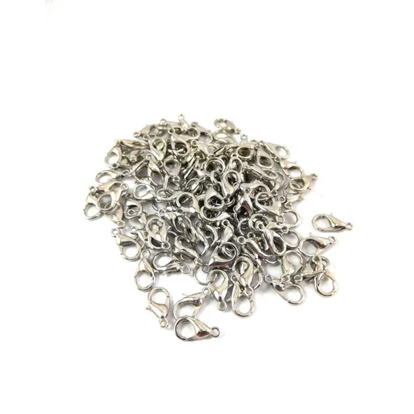 Kolye Halhal Bileklik Papağanı Ve Halkası (50 Adet)  Gümüş - 2