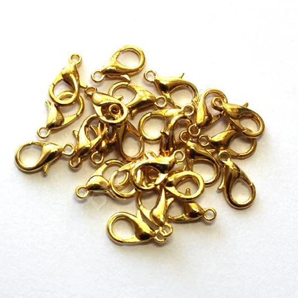 Kolye Halhal Bileklik Papağanı Ve Halkası (50 Adet)  Altın