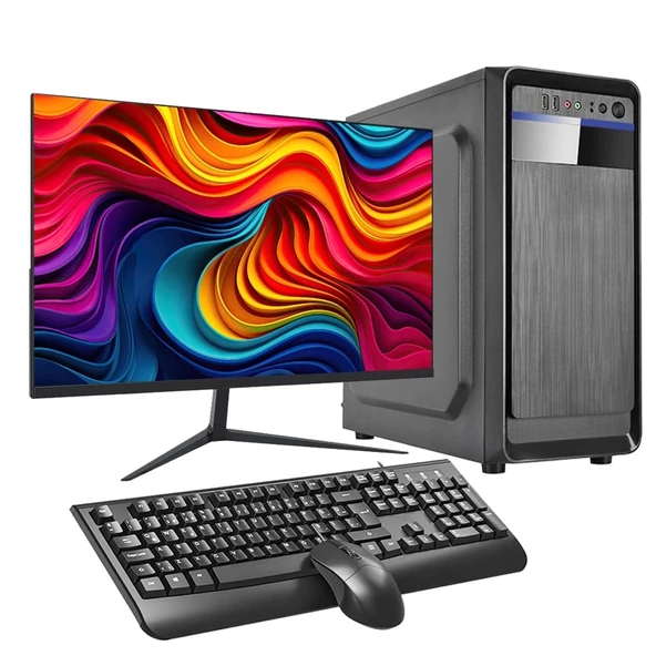 I5 14400 8GB 120GB SSD 24" Monitörlü Ev ve Ofis Bilgisayarı (Business)