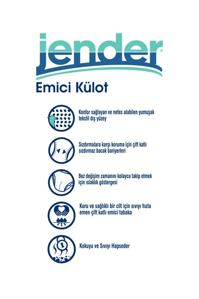Jender Emici Külot Ekstra Büyük Boy XL 30'lu 4 Adet Hasta Bezi - 2