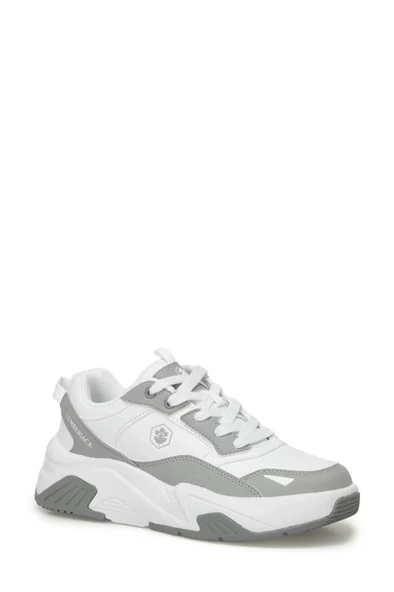 Lumberjack DEAR 4PR 101783257 Koşu Yürüyüş  Ayakkabısı Beyaz A.Gri 36-40 - 2