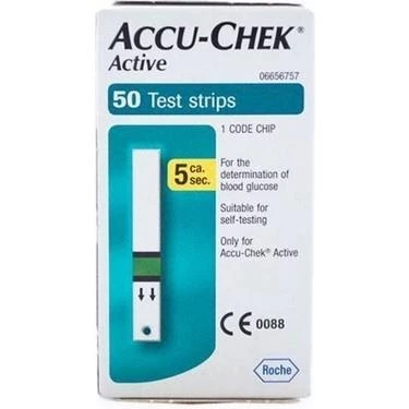 Accu-Chek Şeker Strip Active 50'li