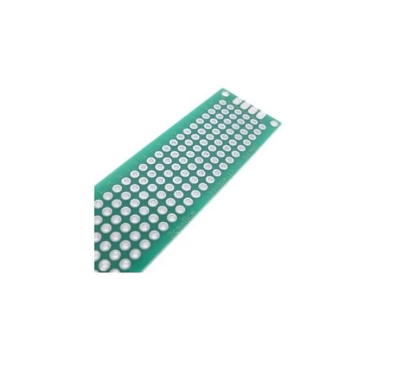 Çift Yüzlü Delikli Plaket 2x8cm Pertinaks - 3