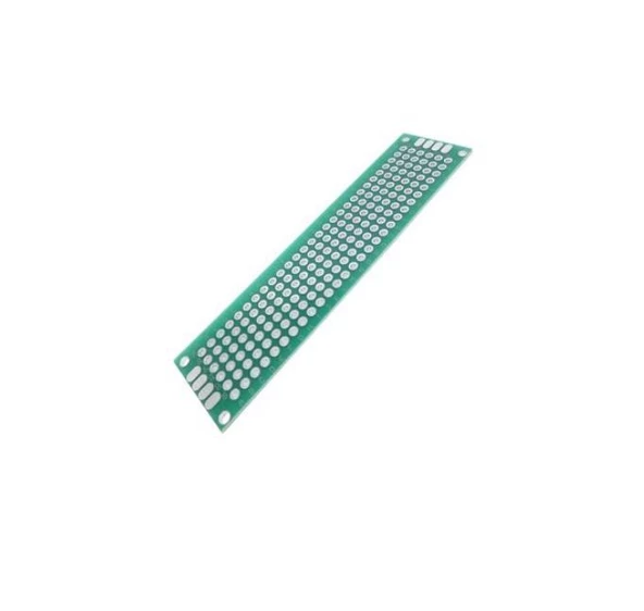 Çift Yüzlü Delikli Plaket 2x8cm Pertinaks - 2