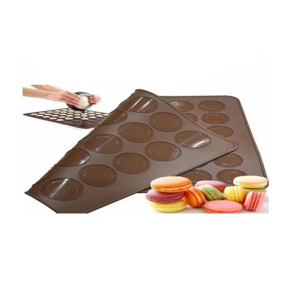 Silikon Makaron Pişirme Kalıbı 42 li M07 - 2