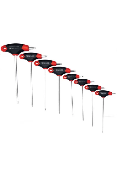 Izeltaş 8 Parça T Tipi Torx Allen Takımı